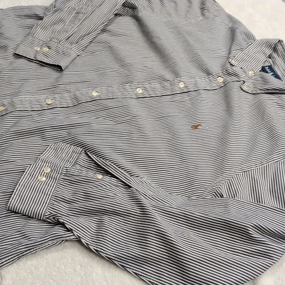 Ralph Lauren button down long sleeve classic fit 17.5 xl shirt - Picture 5 of 9